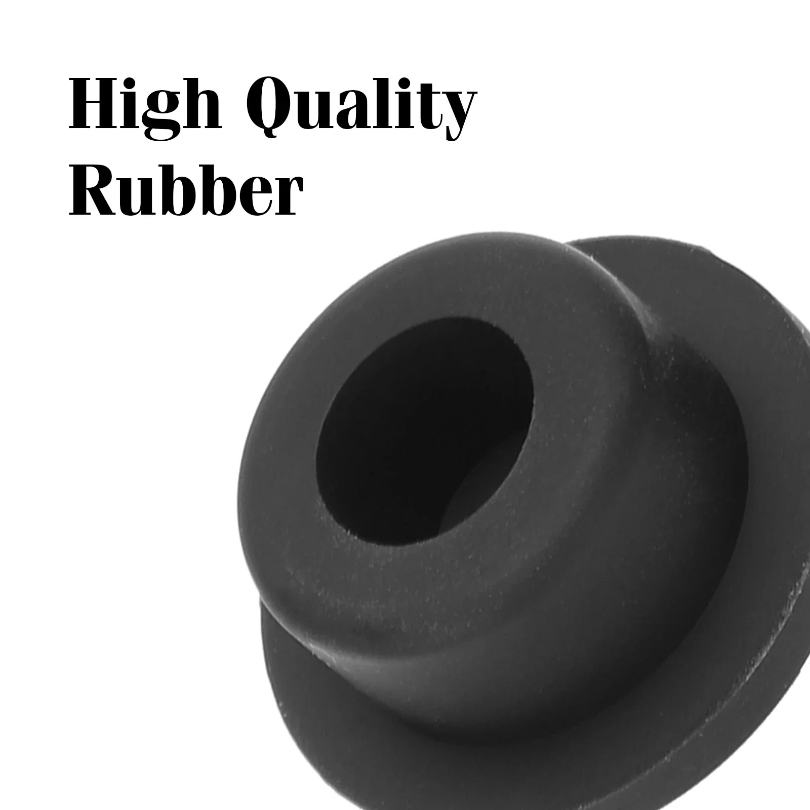 3Pcs Tailgate Rubber Plug Fit for Jeep Wrangler JK 2007 2008 2009 2010 2011 2012 2013 2014 2015 2016 2017 Black Car Door Frame