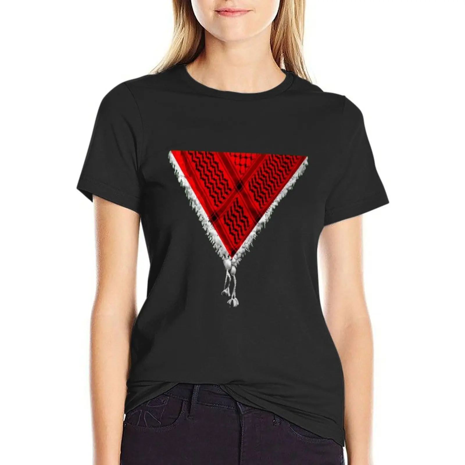 

The Red Triangle T-shirt tees tops shirts graphic tees Women's clothing