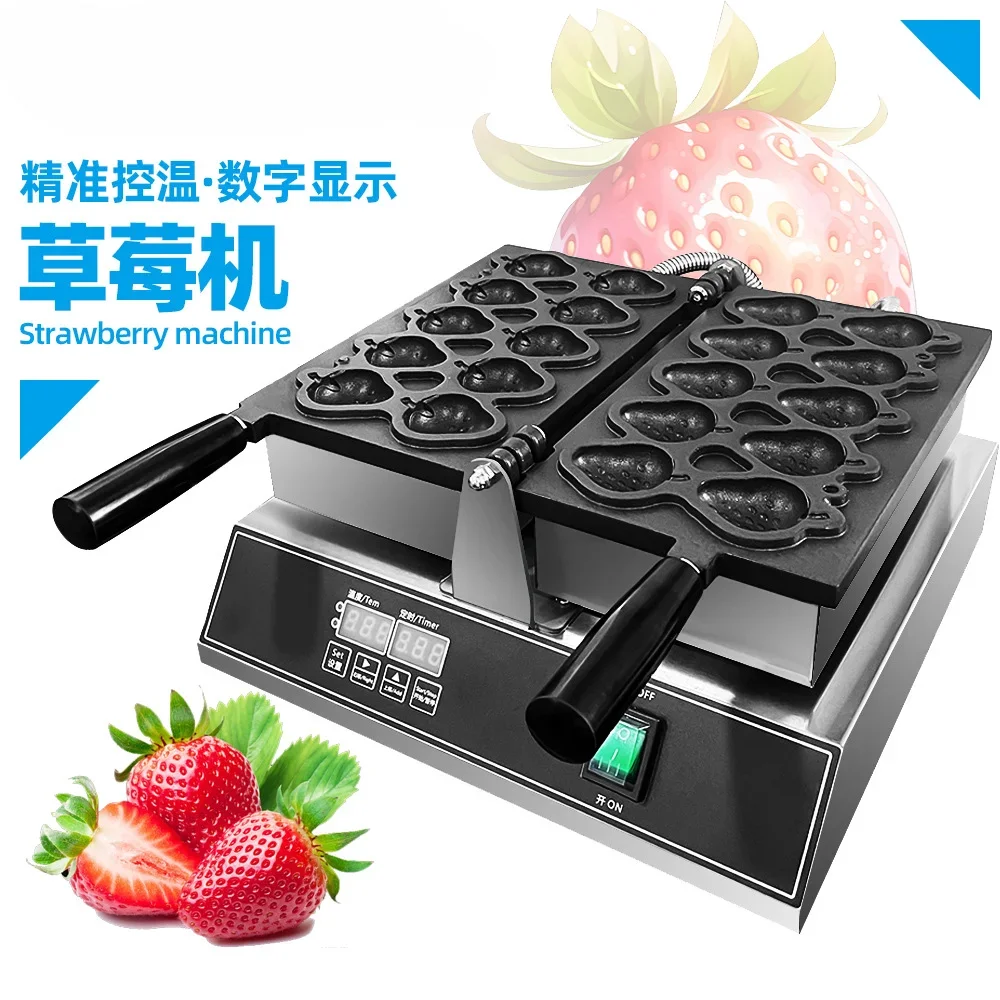 Chocolate strawberry machine 2024 new commercial stall food machinery Australian standard electric waffle stove