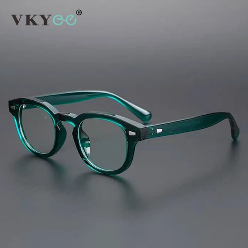 Imagen 2 del producto VICKY, gafas de lectura con diseño geométrico redondo Simple a la moda para mujer, gafas antiluz azul, gafas de lectura para hombre, prescripción personalizable