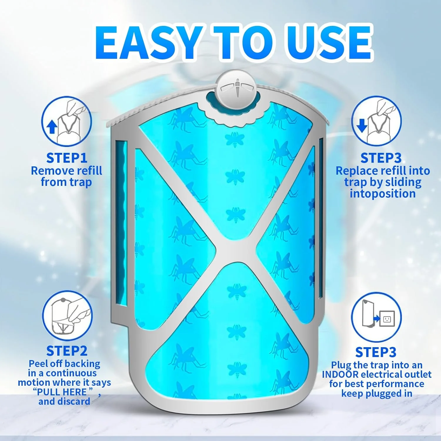 Kit cartuccia di ricarica da 4 pezzi compatibile con M364 plug-in azzurro