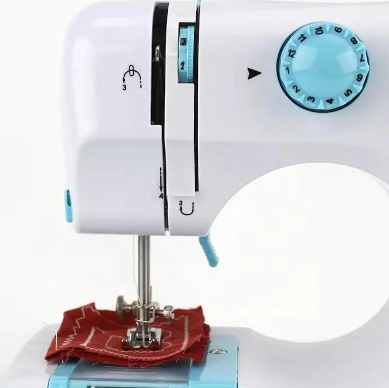 Portable Mini DC Power Pedal Sewing Machine Household Knitting Electrical Cheap 505A Sewing Machine Manual Feed Made Plastic
