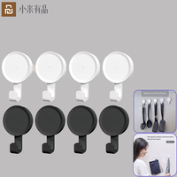 XiaomiYoupin Smart Little Adhesive Hooks Strong Bathroom bedroom Kitchen Wall Hooks 3kg max load up new arrival For Mi Home Life