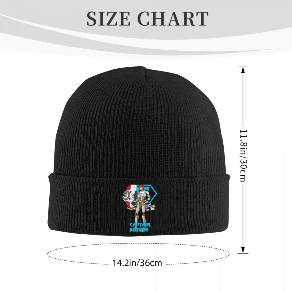 Comet Crew Captain Future Knit Hat Beanies Autumn Winter Hat Warm Color Anime Cap for Men Women