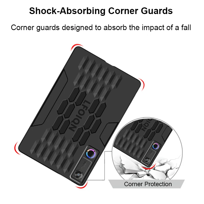 

Thin Protective Edge Bumper for Legion Y700 5th Gen 2026 Hollow Back Heat Dissipation Shockproof Case