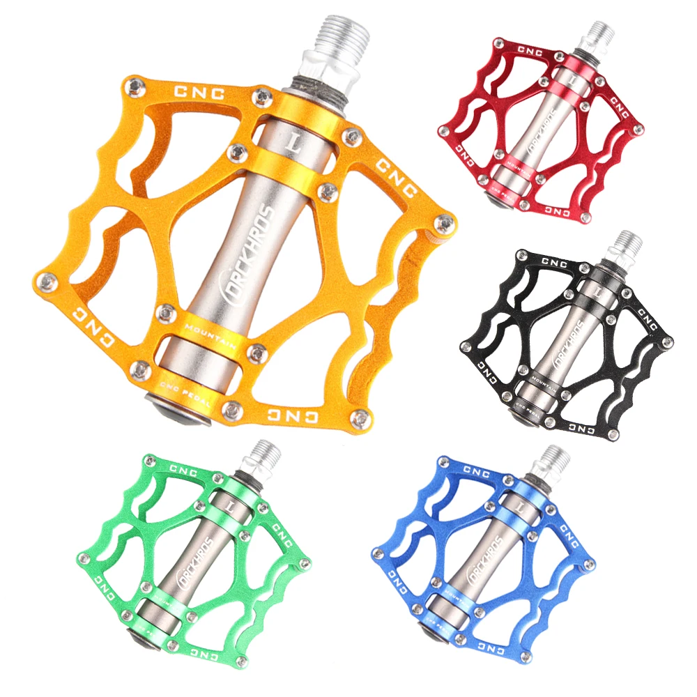 Aluminum Alloy Bike Pedal Sealed Double Bearing Ultra-Light Non-Slip Sheet-Type MTB Road Bike Nniversal Bicycle Pedal