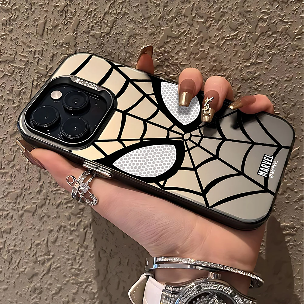 HOT Marvel Spider Man Black White Cool Phone Case for Infinix Hot 8 9 10 12 20 30i Play Smart 5 6 7 8 Plus Spark 20 10 Pro