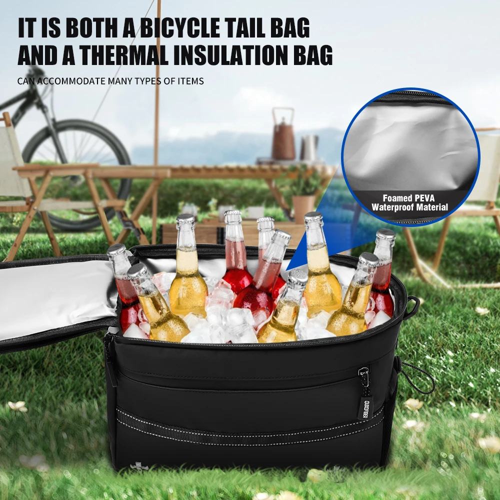Bicycle Rear Rack Bag Waterpro - đánh giá và giá Cycling Commute Distance