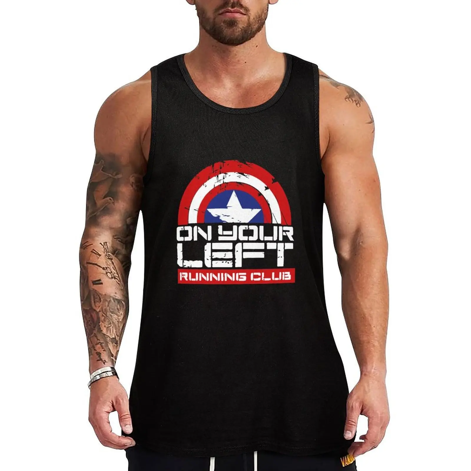 On Your Left Tank Top Soft Basic Tank Top Breathable Sleeveless Daily Shirt
