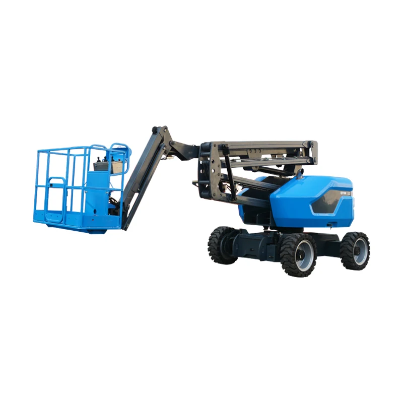 Qiyun Kinglift  Articulating Boom Lift  8m 10m 12m 14m Architecture Aerial work Municipal construction  Climbing capacity of 45%