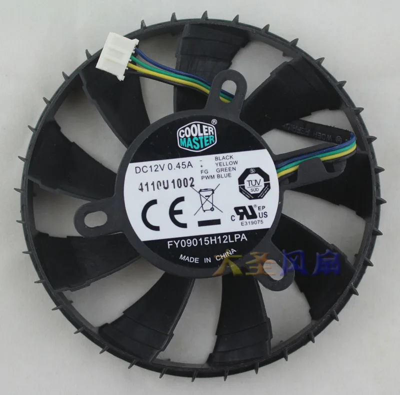 Original for MSI 270X GAMING OC ITX 2G FY09015H12LPA N760/R9 video card cooling fan