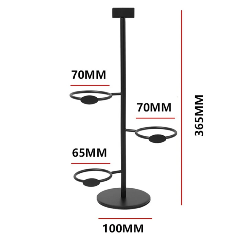ABXH Железная стойка для бумажных стаканчиков, полезная стойка для кофейных чашек, контейнер для хранения бумажных стаканчиков для чая с молоком, кофейни