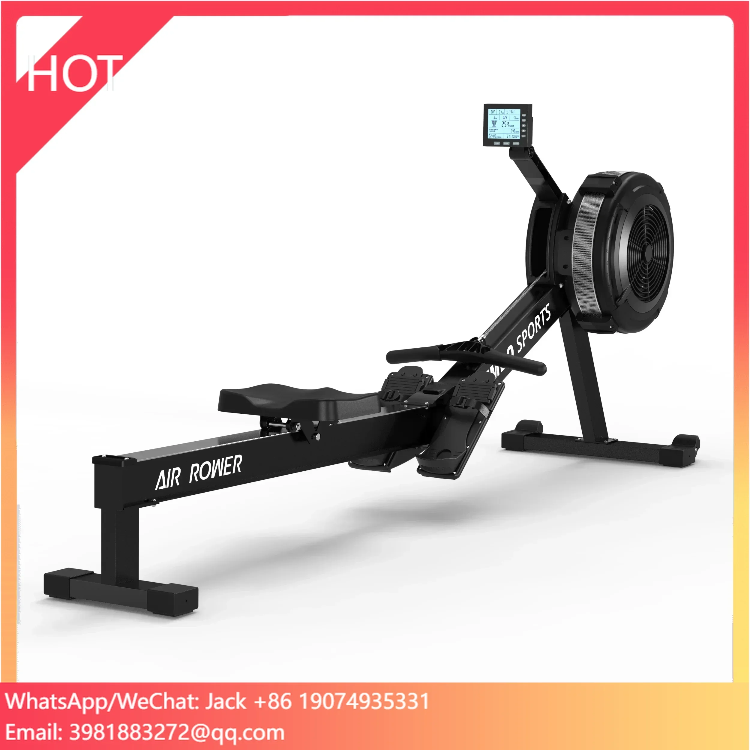 

VIMDO VAR03 Commercial Rowers Air Rower Rowing Machine CrossFit Gym Equipment for Fitness