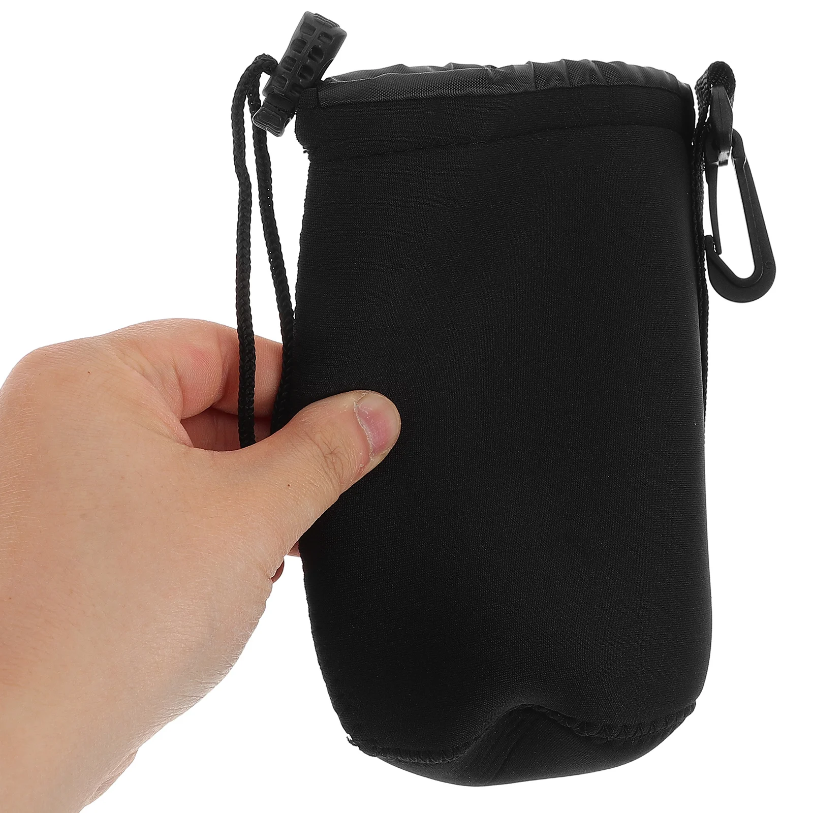 

2 Pcs Lens Protection Bag Camera Organizer Casing Polyester Protective Cover Case