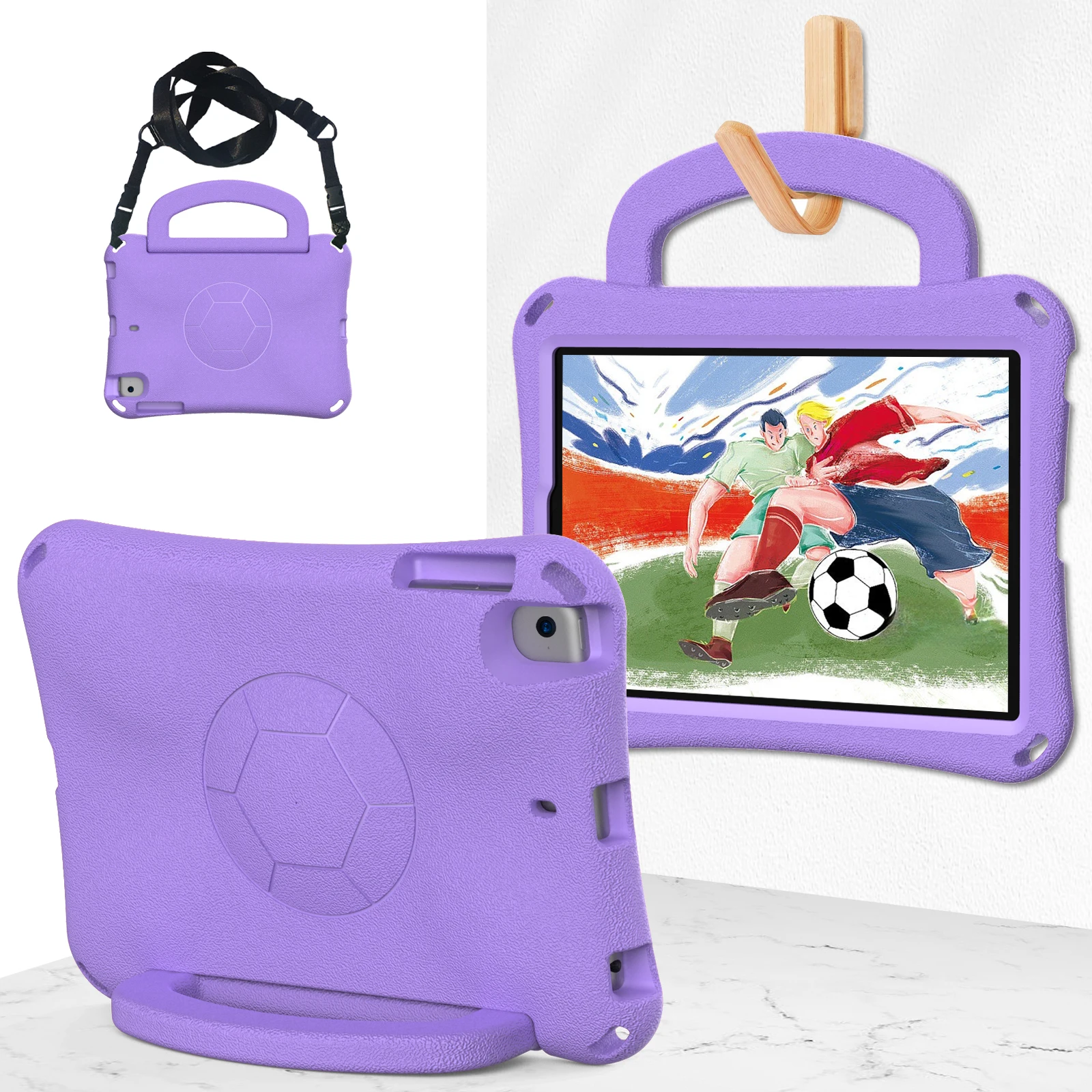 Tablet Cover For iPad 10th Gen 10.2 9th 8th 7th 9.7 6th 5th Pro 11 2018 Air 5 4 10.9 Mini 5 4 3 2 1 Stand Shockproof Kids Case