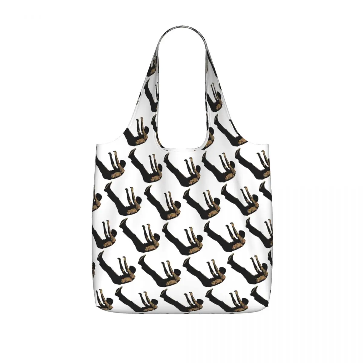 Imagine Dragons Shopping Tote Bag Canvas Large Capacity Shoulder Bags Shopper Grocery Handbag for Women