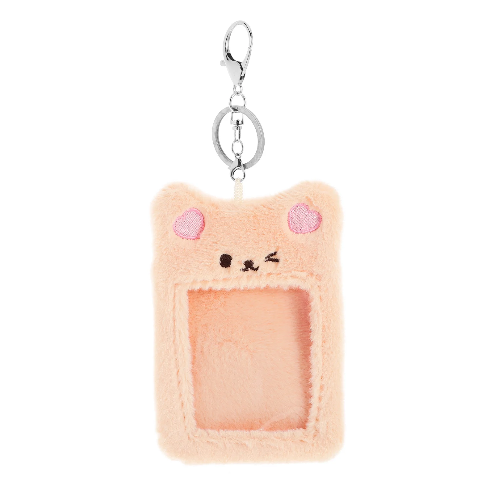 Bear Card Holder Pendant Warrant Lanyard Staff Wallet Slim Purse Clip Personalized Holders Student
