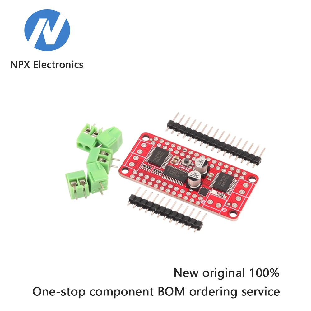 

Модуль управления платой привода шагового двигателя постоянного тока DC-Stepper-Motor PCA9685 + TB6612