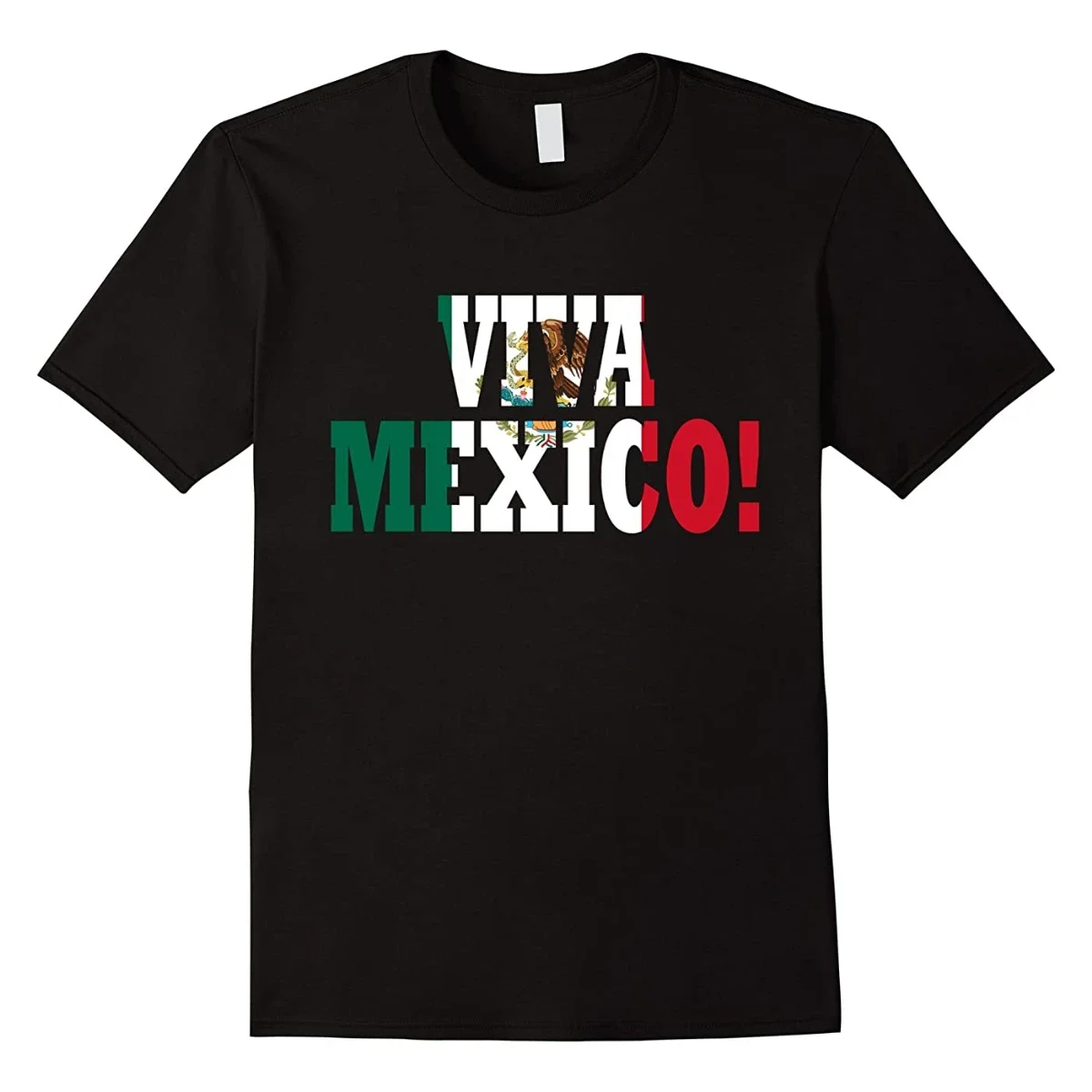 Camiseta com bandeira do El Grito do Dia da Independência Mexicana de Viva México. Verão algodão manga curta o-pescoço masculino t camisa novo S-3XL
