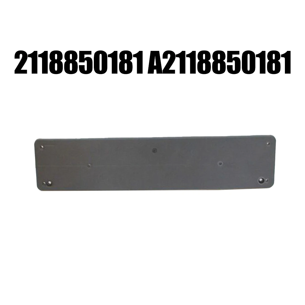 Fotografia 5: Suporte da placa de licença quadro da placa de licença para benz e-class w211 02-06 veículo de substituição de plástico frontal 1 peça 1x a2118850181