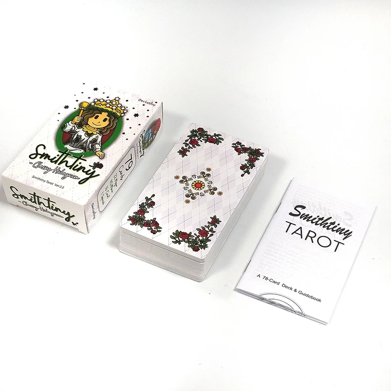 Smithtiny Tarot Mini Kieszonkowe Karty Tarota Talia Narzędzia Wróżbiarskie Tarot Gra Planszowa Impreza Rodzinna Talia Gra Karciana