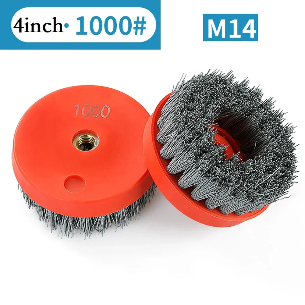 

Brush Grinding Tool Polishing Tool Abrasive Brush Antique Brushes Nylon Brush 36#-3000# 4inch 110mm Accessories Red Color Useful