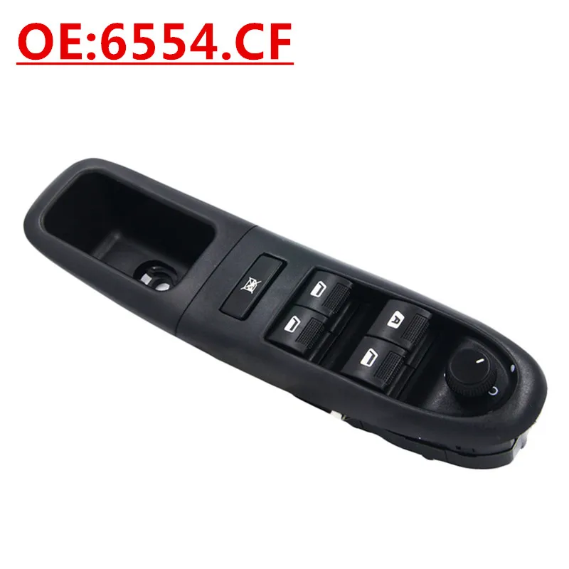 LHD Power Window Master Switch 6554.CF 6554CF 6552YY For Peugeot 406 8B Sedan 1995-2004 8E Break 1996-2004 8C Coupe 1997-2004