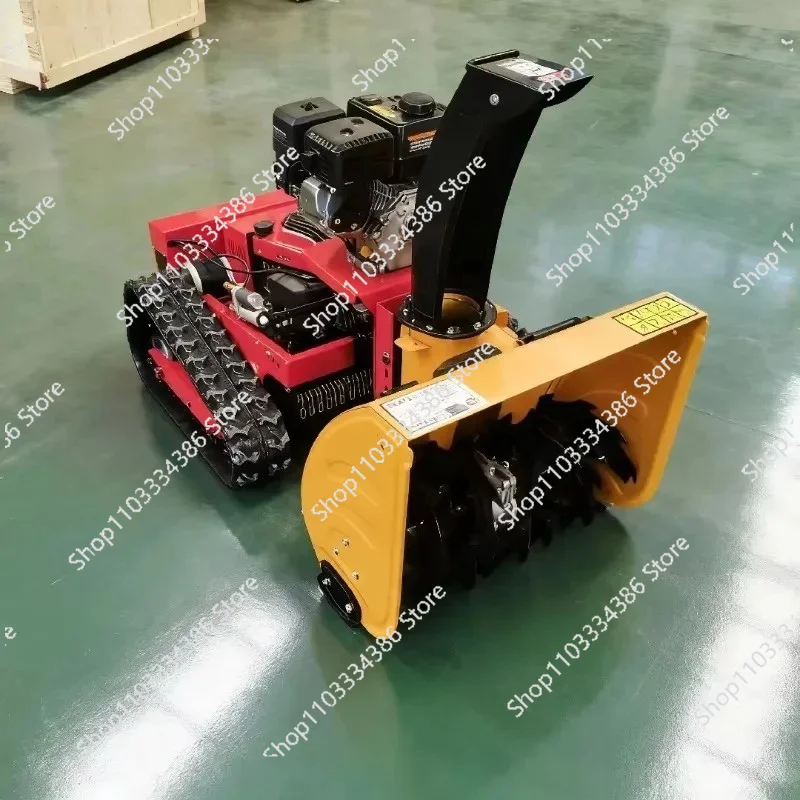 Engine Remote-Control All-in-One Snow Blower + Lawn Mower
