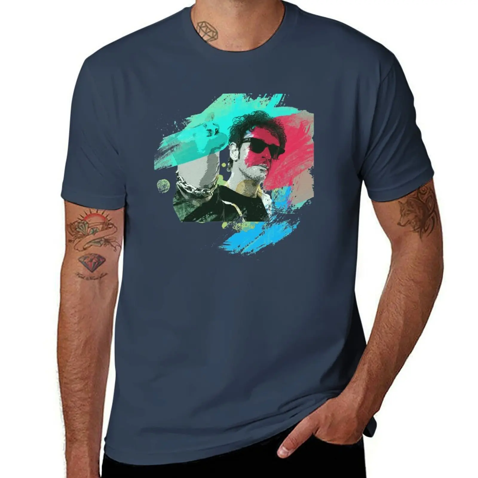 

Gustavo cerati, soda estereo T-Shirt cotton t shirts high quality man t shirts high quality luxury brand T-Shirt