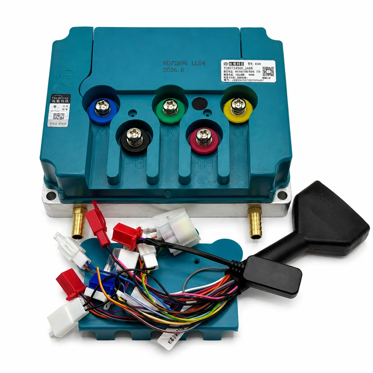 ND72890 インテリジェントプログラマブル正弦波コントロ - Fardriver Controller 72V 500A のレビューと価格