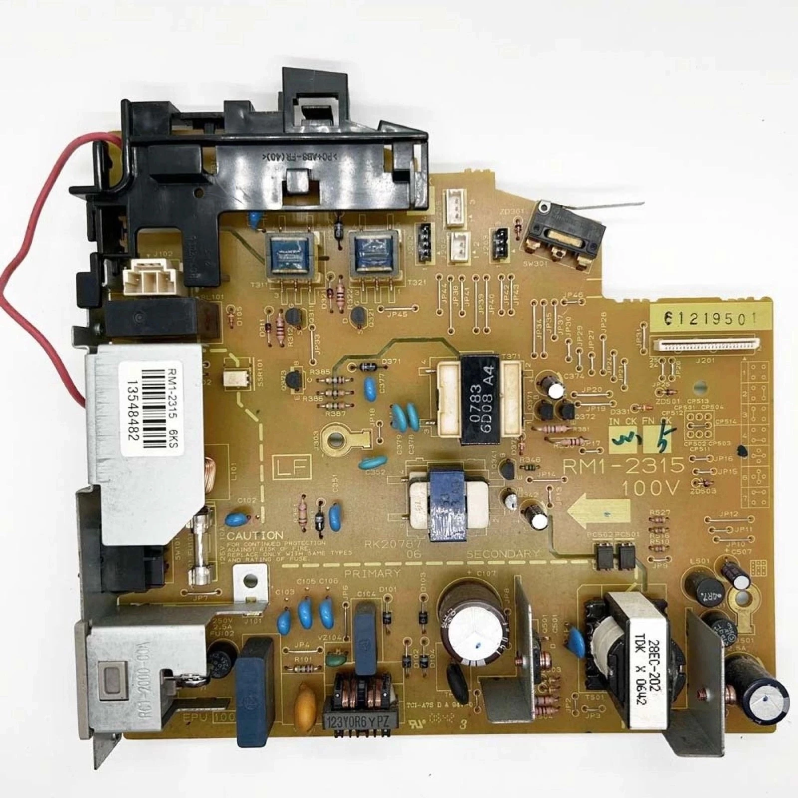 1020 Scheda di Alimentazione 100V 110V RM1-2315 Adatto Per Parti Della Stampante HP LaserJet 1018
