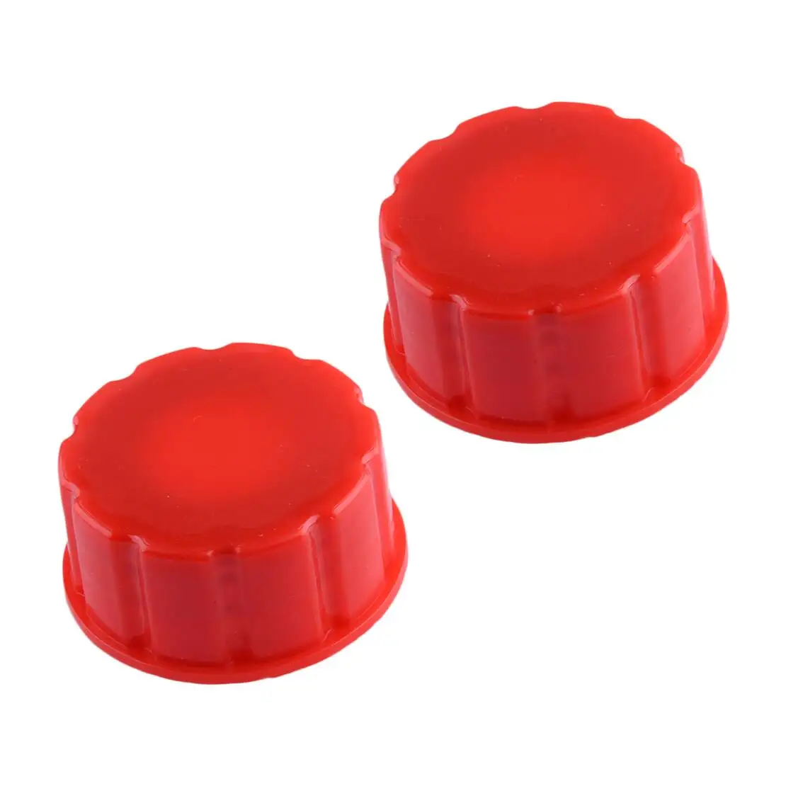 2 pçs gás pode rosca grossa base sólida tampa com junta de vedação alta qualidade