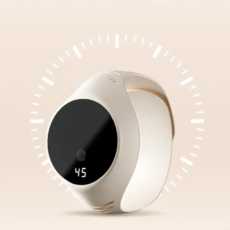 DigitalDisplay Temperature Control Spontaneous-Thermoelectric Warm Hand Bracelet