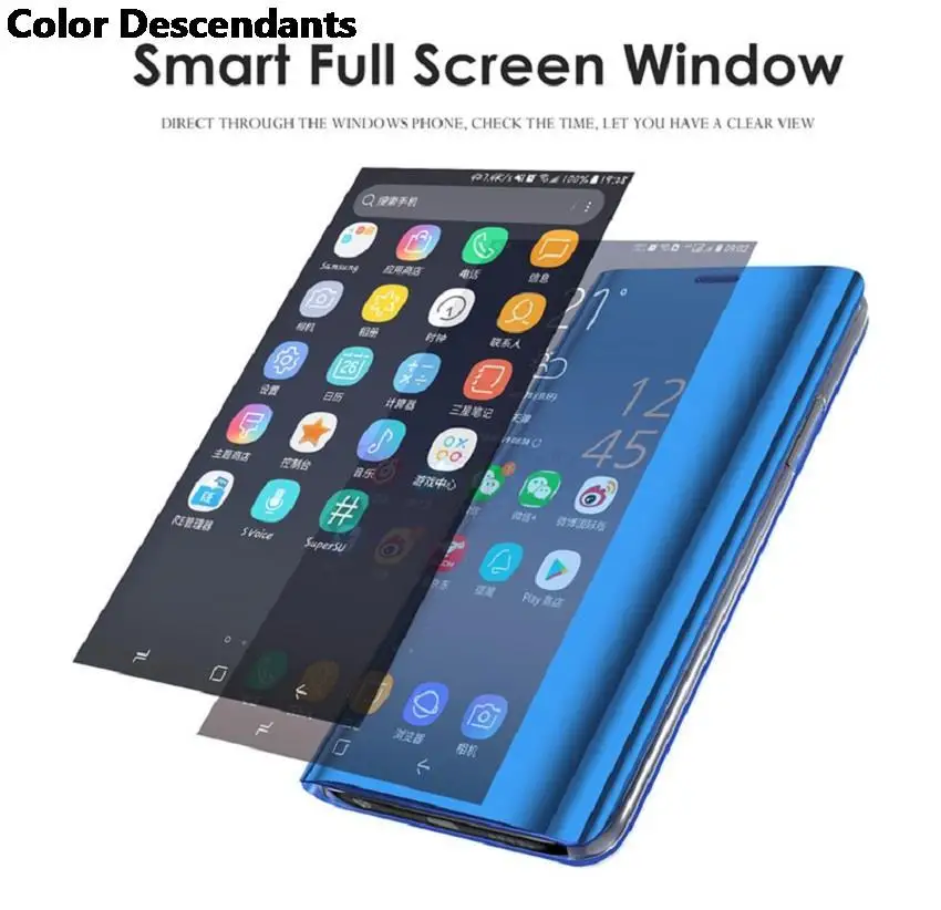 Pocof5pro Case Mirror Smart View Leather Flip Cover For Xiaomi Poco F5 5G Magnetic Book Stand Coque PocoF5 Poko Little F 5 F5Pro