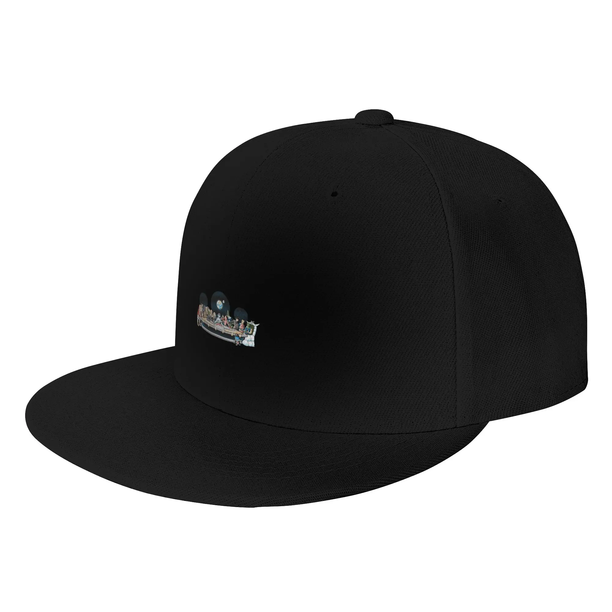 Fashion Bad fighters dinner Flat Brim Sun Hat  People With Big Heads Sun Visor Hat