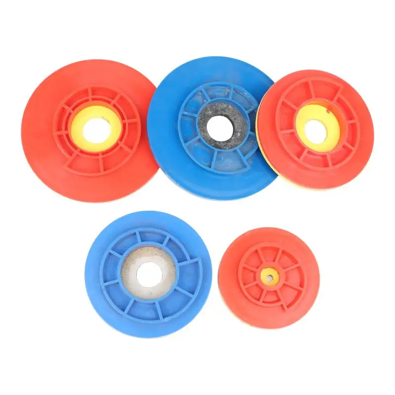 Snail Lock Snap Foam Back-up Pad With Plastic Base For Connection Of Angle Grinder And Polishing Pad With Snail Lock view 2