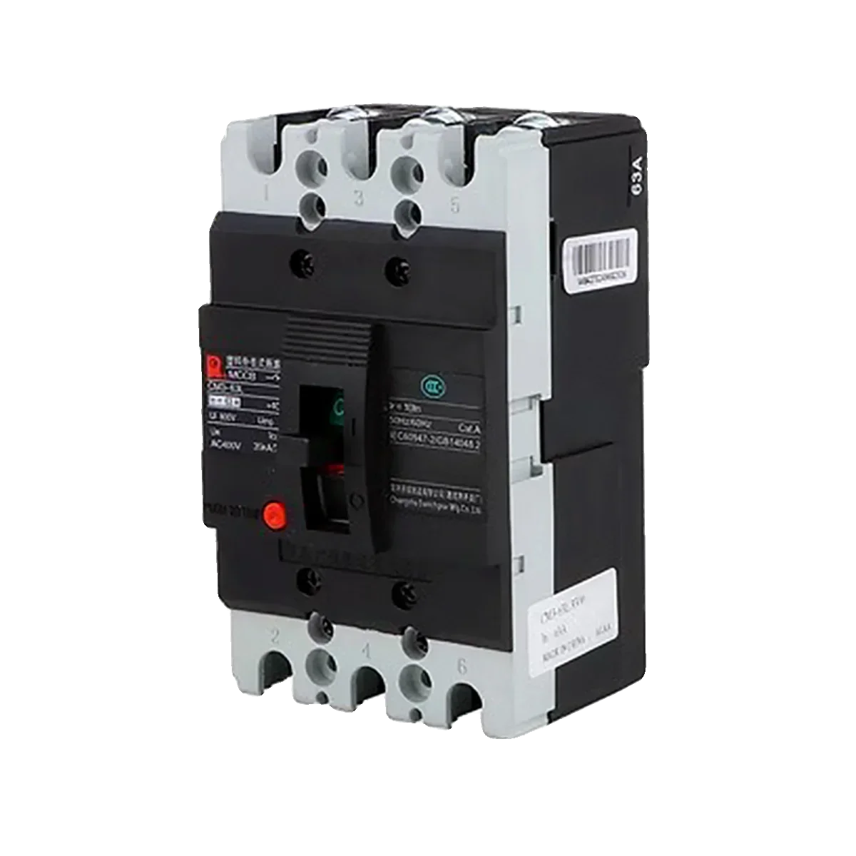 

CM3-250 Switch Series Molded Case Circuit Breaker 63/100/160/400/630/800L Type 3P