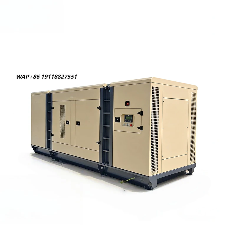 WP6D132E200 Weichai Generator Set 100KW Manual Auto Start ATS Switch Air Cooled Radiator 12V 24V DC Electric Starter