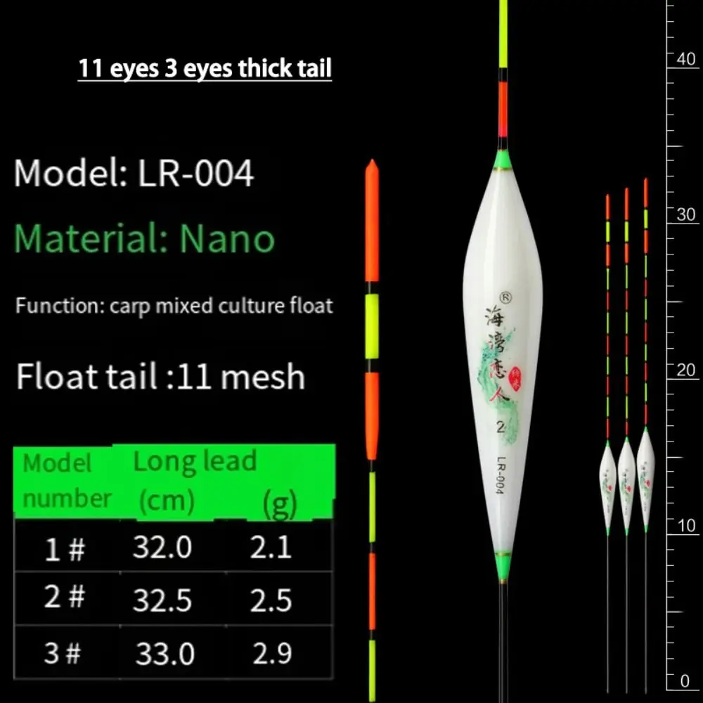 

5pcs Float Tackle Fishing Float Craalusso Accessories Great Buoyancy Fishing Floats Nano Fishing Float Nano Material White