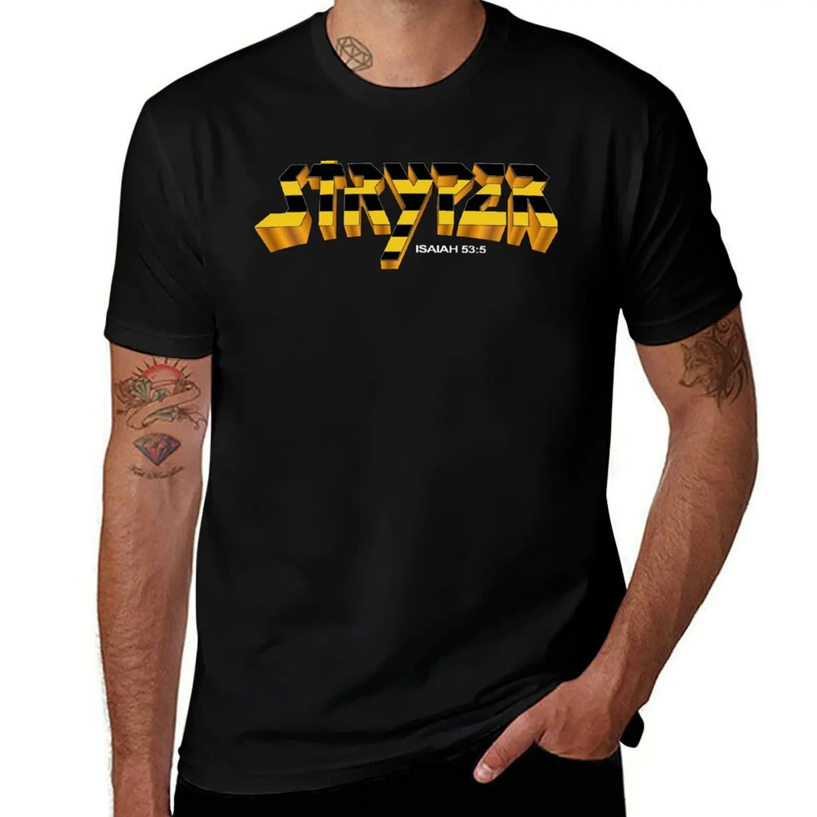 

Stryper Logo T-Shirt Casual Soft Cotton Short Sleeve Tee