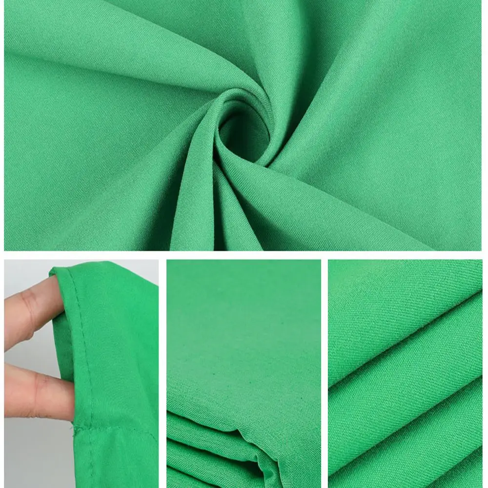 Photo Studio Green White Black Smooth Chromakey Photography Background Backdrop Cloth Screen