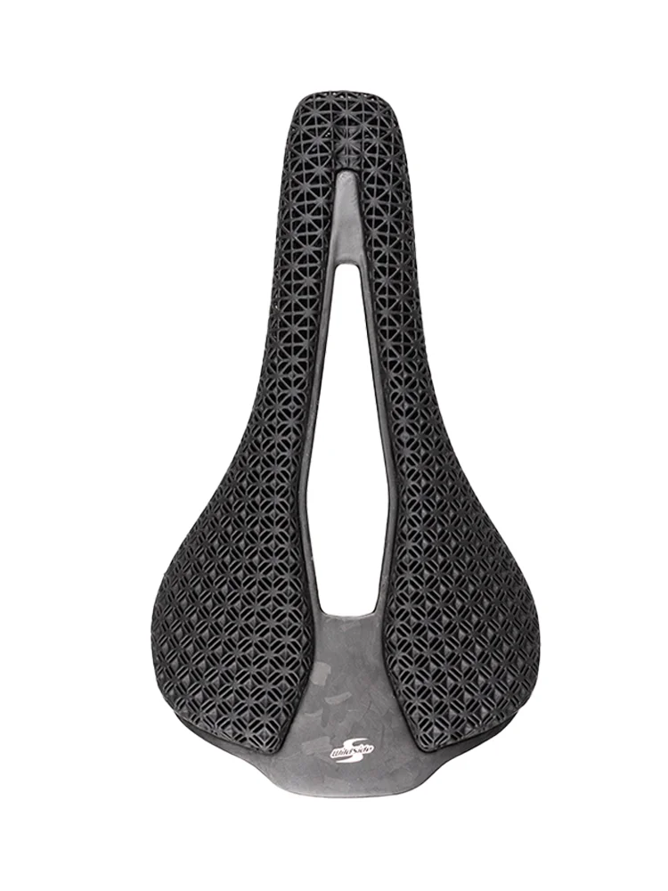 AliExpress wildside Carbon 3D Printing Saddle Ultralight Bicycle Saddle Hollow Breathable 250x143/160mm Bike Seat for MTB Gravel Road Cycling Seats