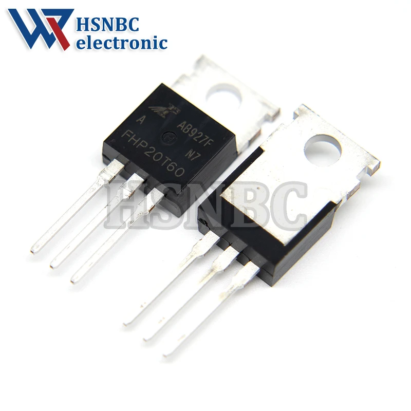10PCS FHP20T60 20T60 FHP20T60A TO-220 20A 600V IGBT Power Transistor 100% New Original