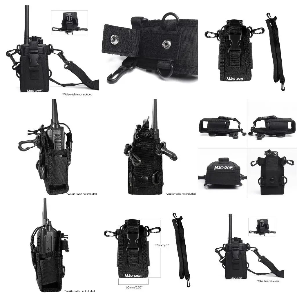 

ТАКТИЧЕСКИЙ РАДИО Нейлоновый мешочек-холстер для GP340 GP328 P3688 UV5R UV 82