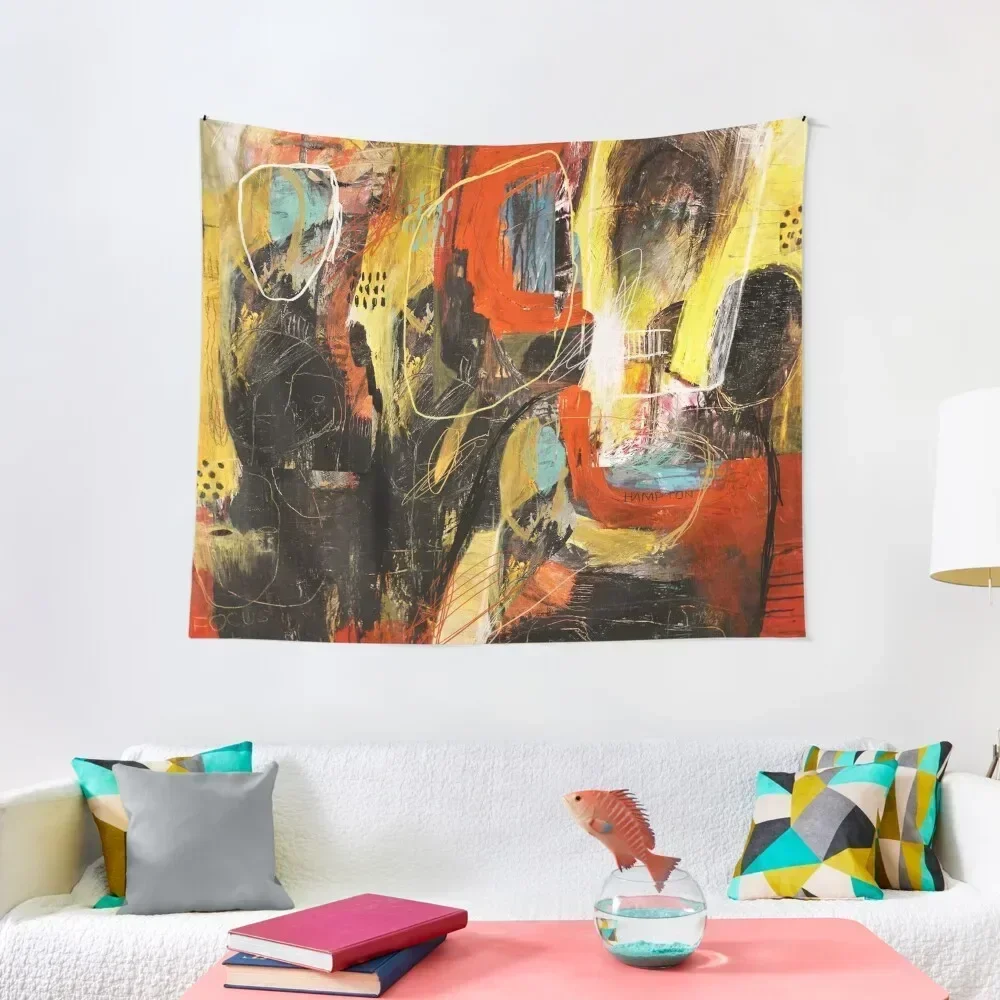 

The Family Fire - Abstract Painting Tapestry Home And Comfort Decor Decoration Pictures Room Wall Tapestry