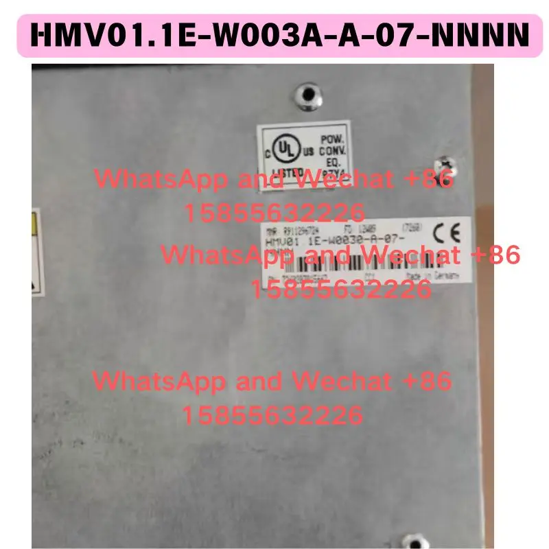 Used OEM disassembled parts HMV01.1E-W003A-A-07-NNNN power supply Functional test OK Fast delivery