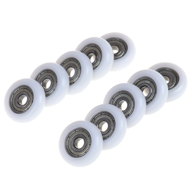 2/5/10pieces Diameter 23mm Sliding Shower Roller Wheel Plastic Door Replacement Roller Wheel Runner Hardware