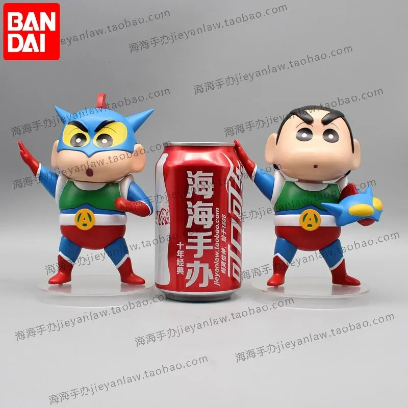 15cm Crayon Shin-chan Gk Figure Model Kinetic Light Wave Crayon Shin-chan Ornaments Collection Christmas Gift Children's Toys