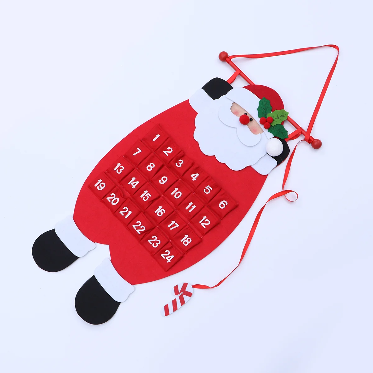 Door Hanging Decoration Christmas Tree Calendar Office Decorations White Countdown