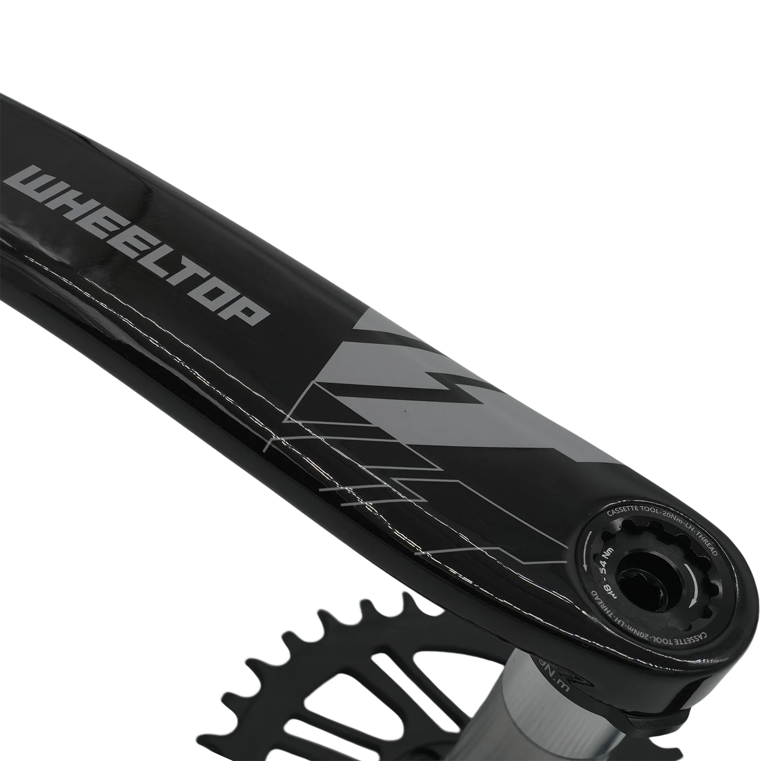 Manufacture Wholesale Carbon Crankset With Chainring For Bikes 162mm-175mm 32T-36T